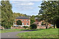 Houses on the edge of Dysart Park