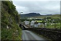 Railway bridge over the road