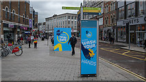 J3374 : Safety messages, Belfast by Rossographer