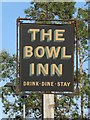 The Bowl Inn sign