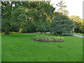 Rose bed in Farnley Hall Park