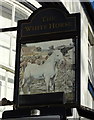 Sign for the White Horse, Ripon