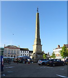 SE3171 : Obelisk, Market Place, Ripon  by JThomas
