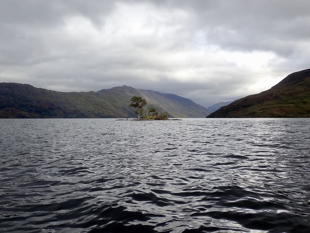 Unnamed island, Loch Morar
