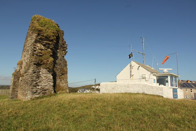 St. Saviour's Chapel ruins and Coastwatch Station