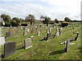 Gravestones at Bideford Cemetery