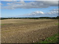 Stubble field near Mains of Logie