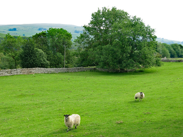 Farmland around the site of Paddock Nook