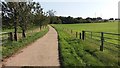 Bridleway and driveway heading to Cooks Lane