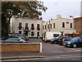 The Anglers - car park and Broom Road entrance