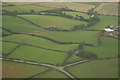 Ridge and furrow at Brockhill Farm SSE of Long Clawson: aerial 2020