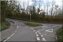 TQ5644 : Gate Farm Road, Upper Haysden Lane by N Chadwick