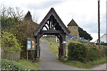 TQ5643 : Lych gate, Bidborough by N Chadwick