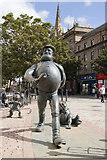 NO4030 : Desperate Dan Statue, High Street, Dundee by Mark Anderson