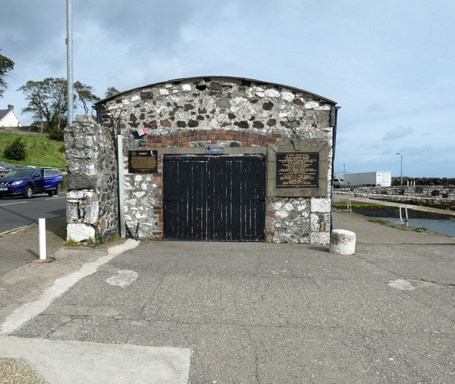 Carnlough boathouse