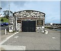 D2818 : Carnlough boathouse by Gerald England