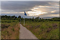 NH7344 : Path on the edge of Culloden Battlefield by valenta