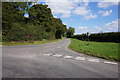 Road junction at Bathleyford Bridge