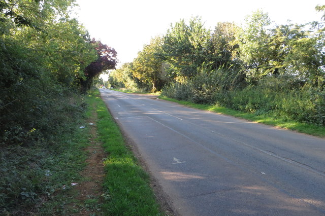 Berry Hill Road heading for Adderbury