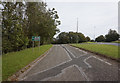 NZ4634 : Slip road off the A179 towards Hart by Ian S