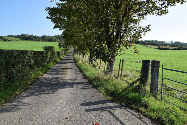 Link road at Mellon Beat © Kenneth Allen :: Geograph Ireland