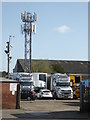 Hauliers and communication mast, Stourport