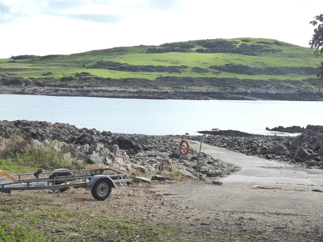 All-tide slipway in Brighouse Bay