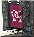 Sign of the Adair Arms Hotel