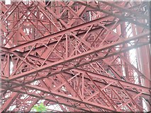 NT1380 : Forth Rail Bridge - Made from Girders by Colin Smith