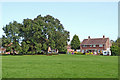 Park and housing in Warstones, Wolverhampton