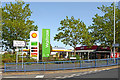 Waitrose filling station in Wolverhampton