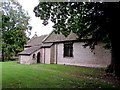 North side of the village church,  Llanvapley, Monmouthshire