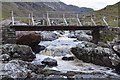 NC2833 : Footbridge over the Abhainn a' Ghlinne Dhuibh by Jim Barton