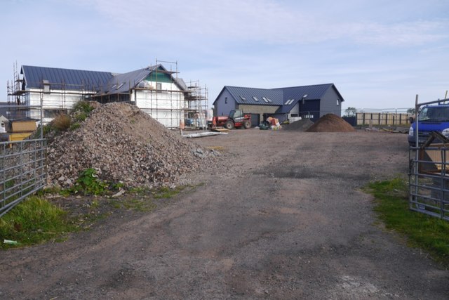 House building, Kirkton of Craig