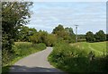 The lane from Riddings Hill Farm