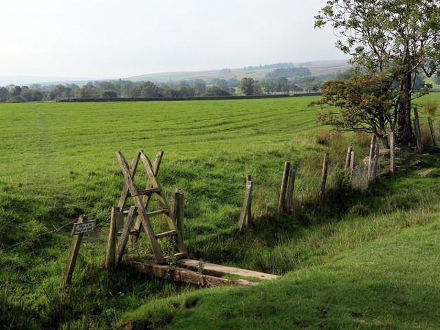 Path near Wooley Scar (Isaac's Tea... © Andrew Curtis cc-by-sa/2.0 ...