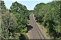 East Suffolk Railway from the Henley Road overbridge