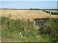 Public footpath near Poundbury