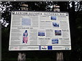 Information board, Glyndwr