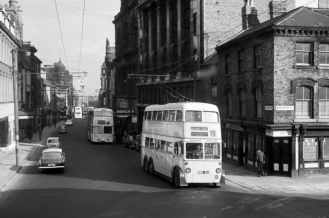 Westgate Road at Blenheim Street, Newcastle – 1966