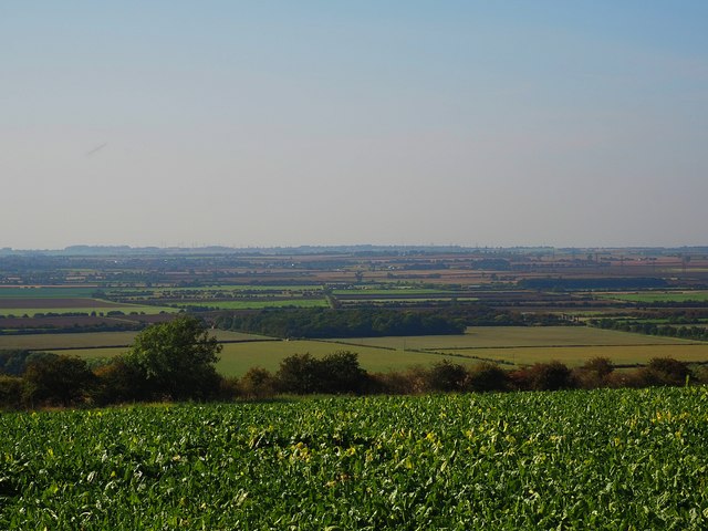 View over the Ancholme Valley