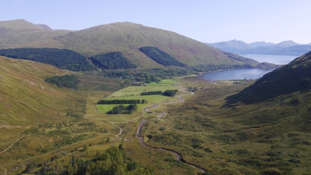 Kingairloch seen from Beinn Mheadhoin