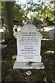TM2844 : Grave of Cecil F Alborough, signalman by Adrian S Pye