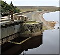 SK2786 : Dam wall at Redmires Upper Reservoir by Dave Pickersgill