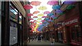 Rainbow Umbrellas, Durham Shopping Centre