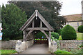 The Lychgate at St John the Baptist Church, Bishop Monkton