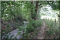 Footpath beside Powdermill Lane