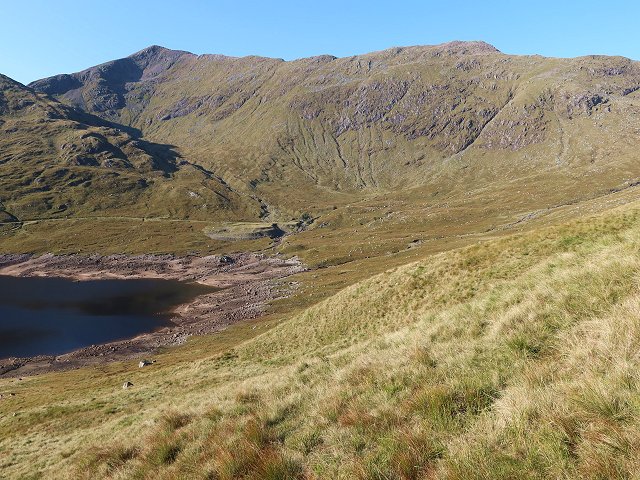 Grassy slopes of Coire Cruachan