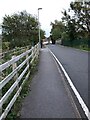 Chorley Hall Lane, approaching Railway Bridge