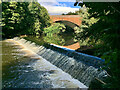 Weir and Queen Margaret Bridge, Glasgow